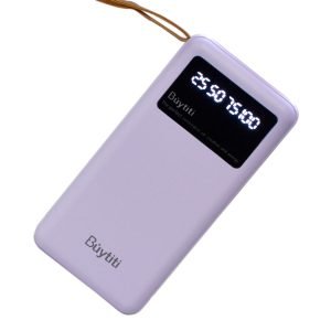 Power Bank 4 en 1 10000 mAh con linterna LED