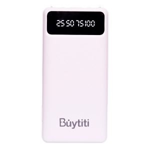 Power Bank 4 en 1, 10000 mAh con Linterna LED