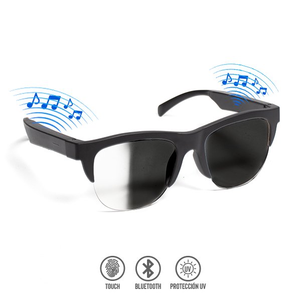 Lentes Anti UV con Audífonos Integrados
