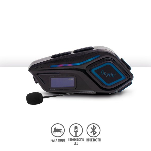 Comunicador Bluetooth para Casco de Moto