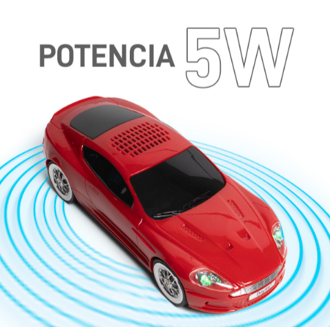 Bocina Bluetooth Automóvil CH J2150 - Azul marino