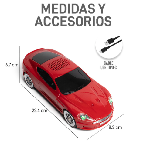 Bocina Bluetooth Automóvil CH J2150 - Azul marino - Imagen 2