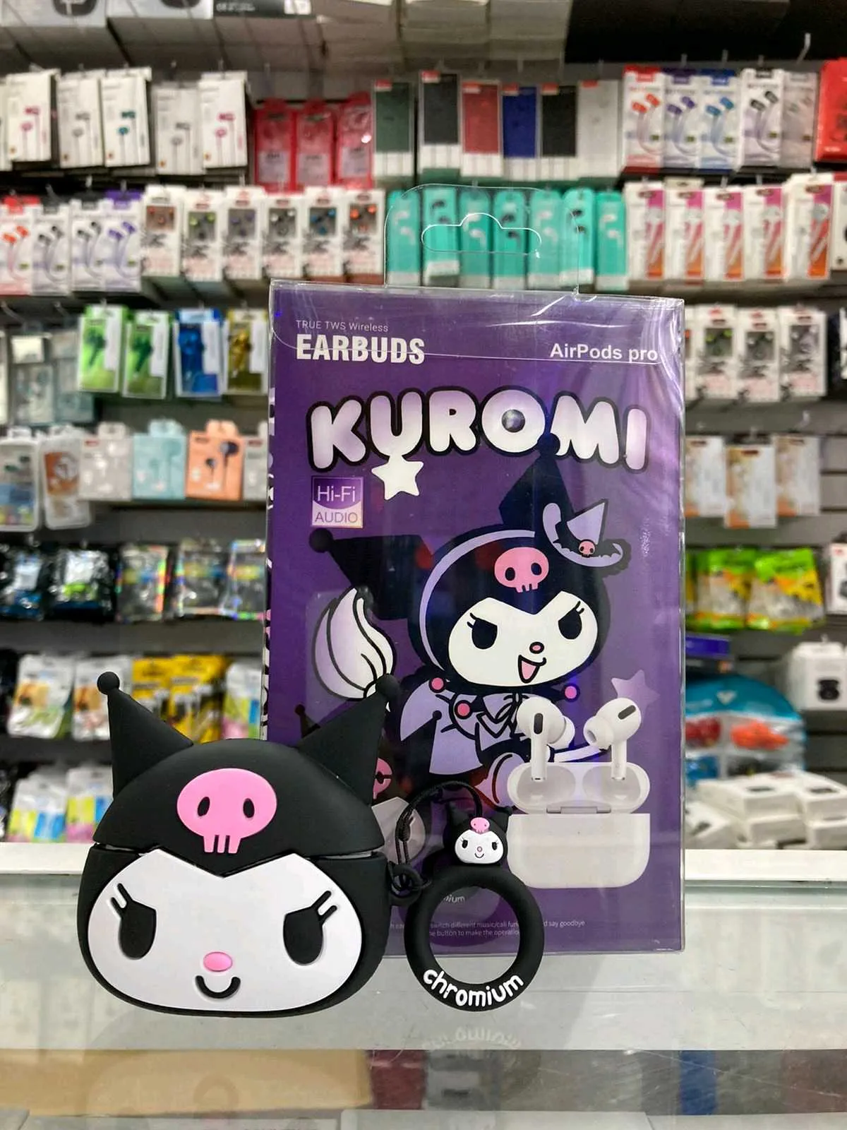 Audífonos Bluetooth Tipo AirPods Pro Kuromi
