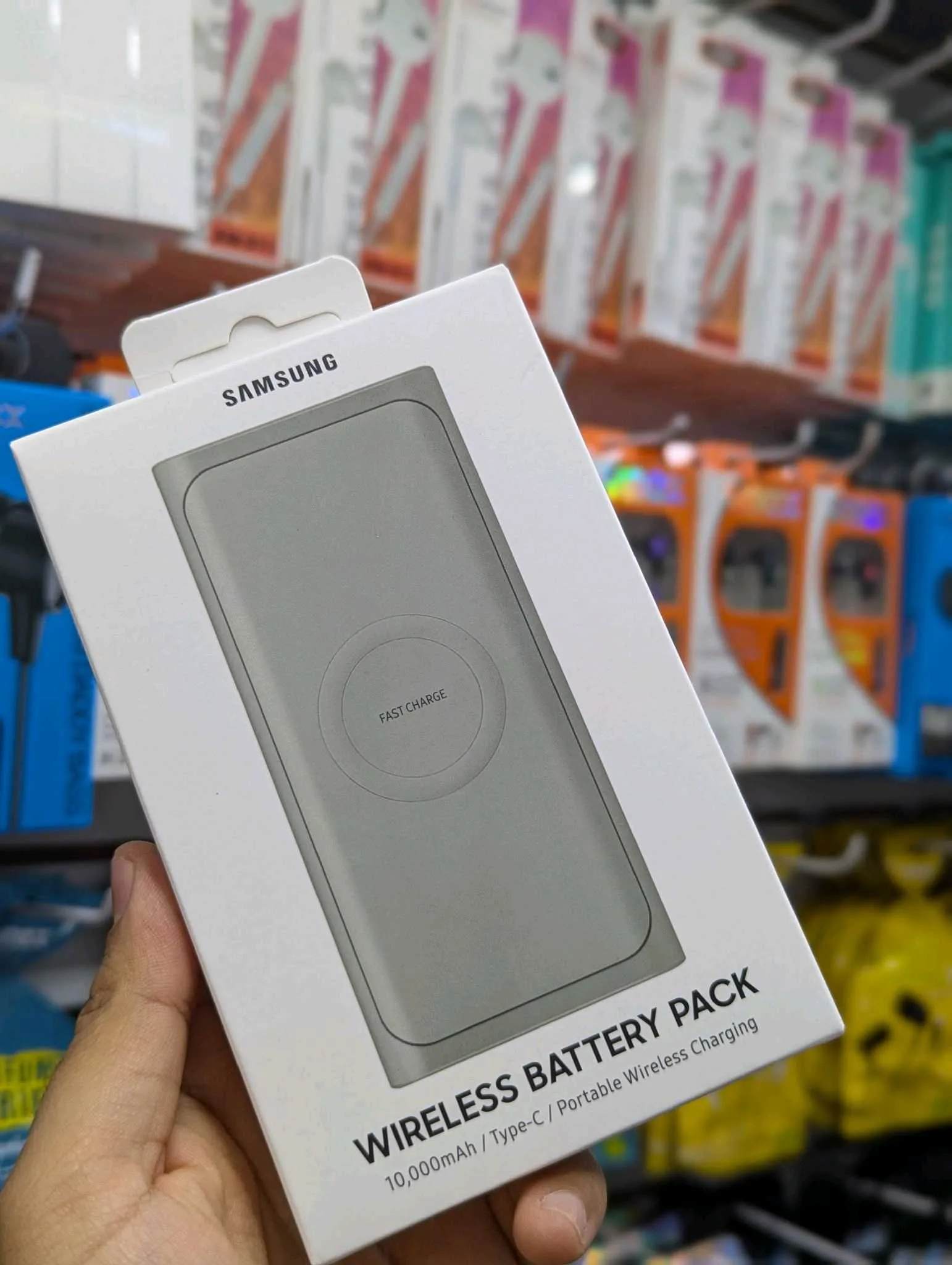 Power Bank Inalámbrico Tipo Samsung 10,000mAh