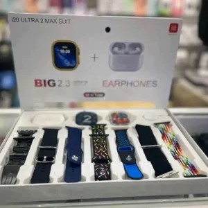 Smartwatch i20 Ultra 2 con Audífonos y Correas