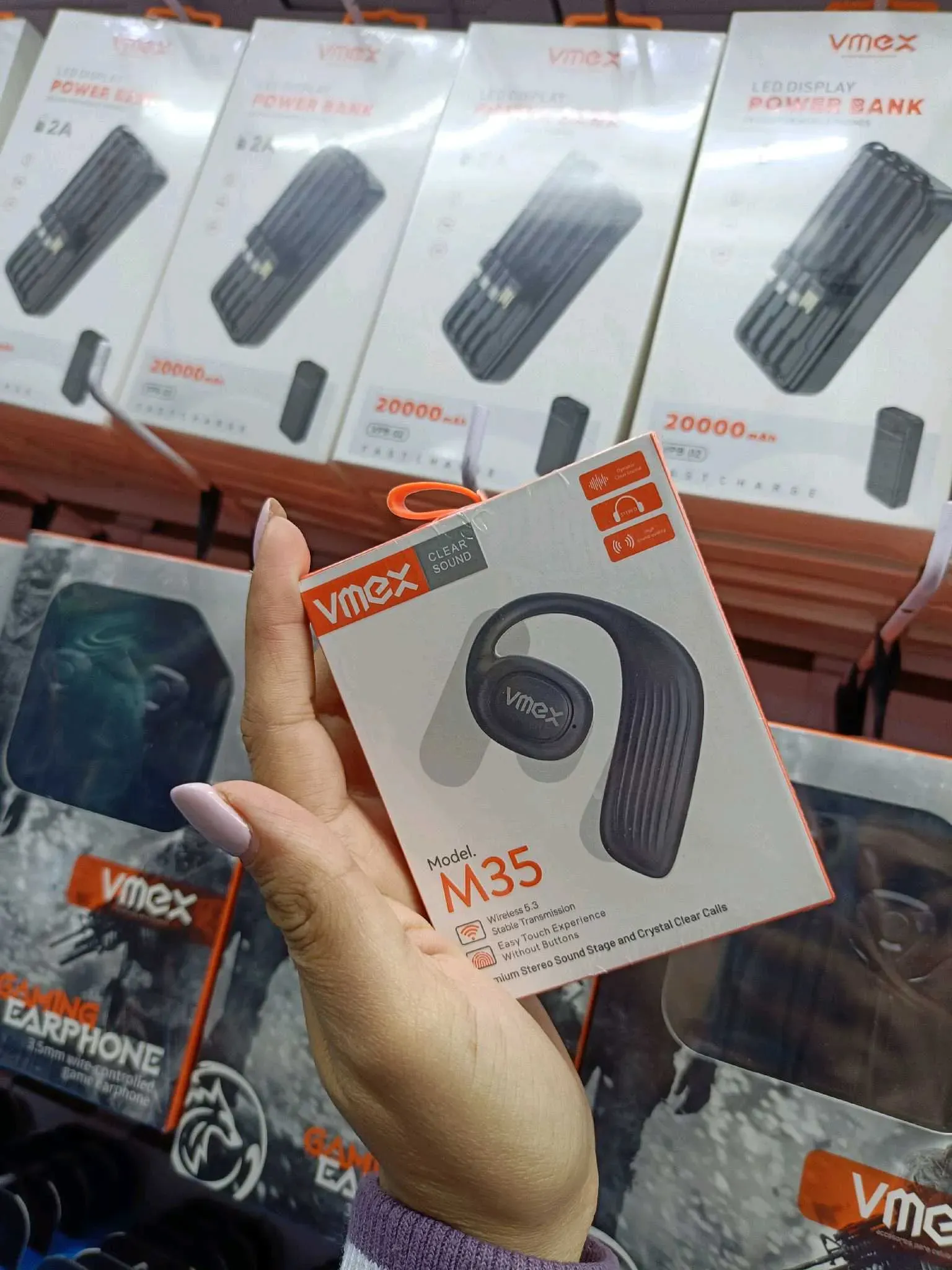 Audífono Bluetooth Manos Libres VMEX M35