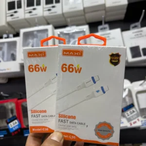 Cable USB-C Carga Rápida 66W Maxi