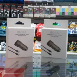 Cargador Turbo para Auto Tipo C PD