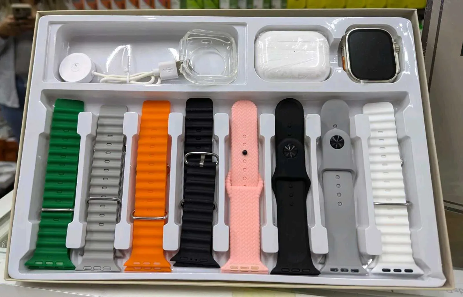 Smartwatch Ultra con Kit de Correas