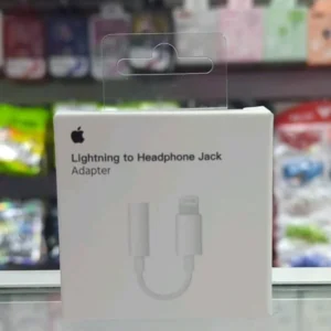 Adaptador Tipo Apple Lightning a Audífonos 3.5mm