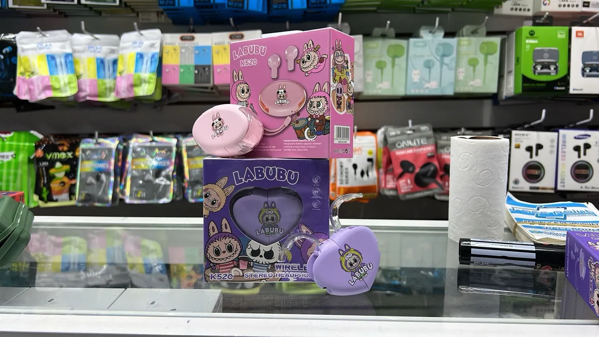 Audífonos Bluetooth Diseño Labubu