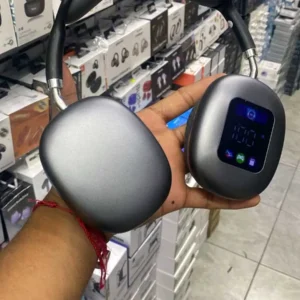 Audífonos Bluetooth Tipo AirPods Max con Pantalla