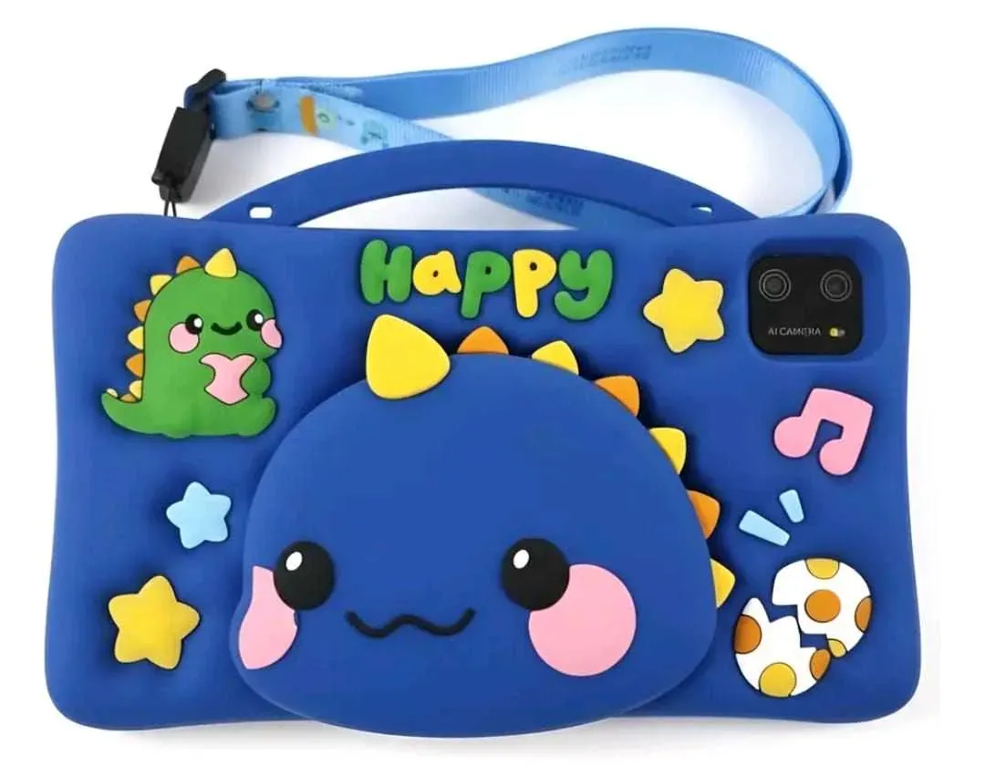 Tablet Infantil con Funda de Dinosaurio