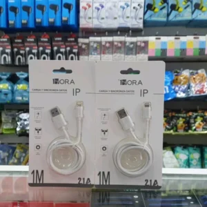 Cable Lightning para iPhone 1 Metro 1Hora