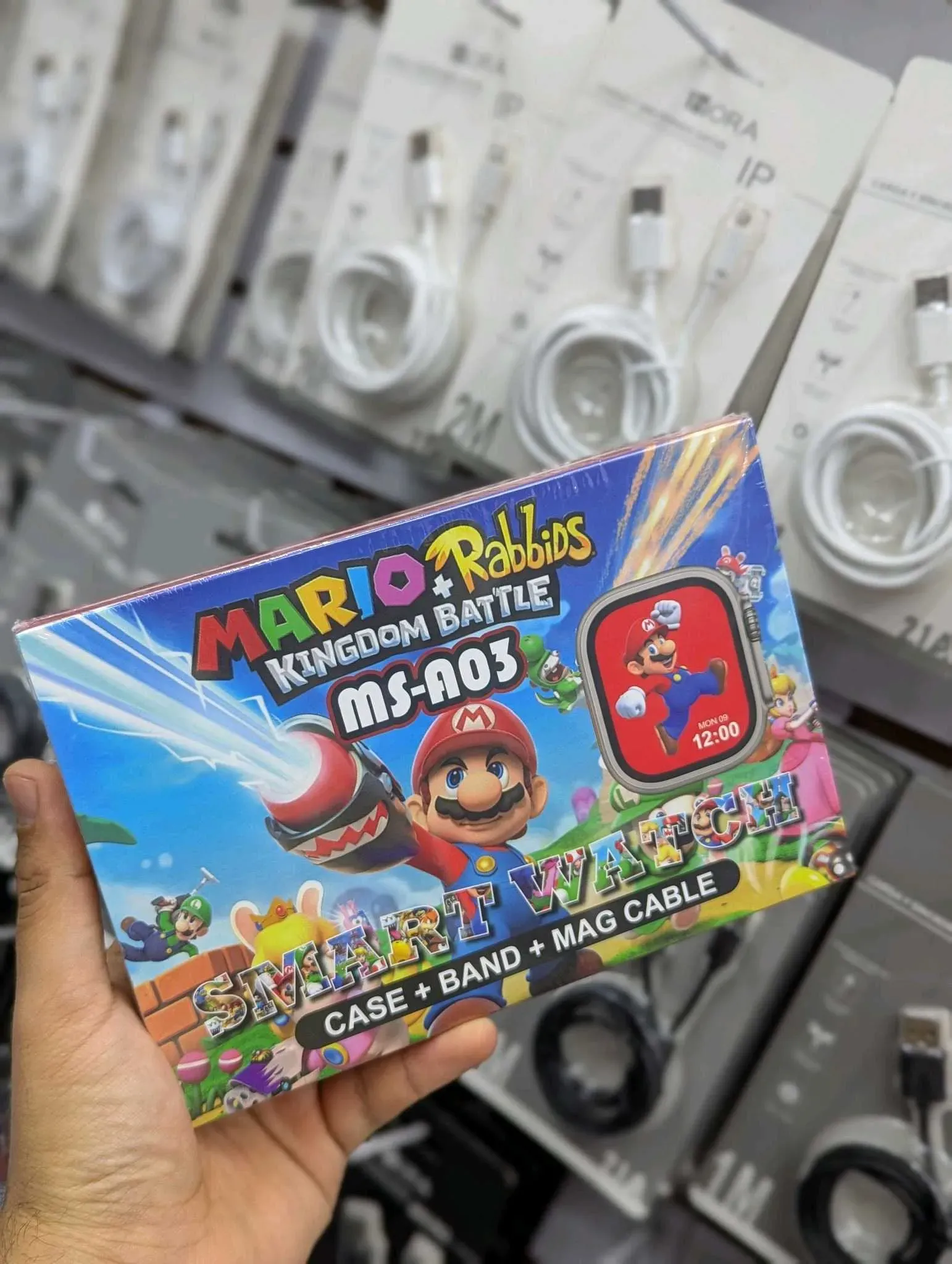 Smartwatch Infantil Tipo Mario Bros