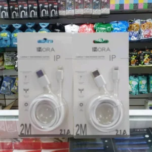 Cable Lightning para iPhone 2 Metros 1Hora