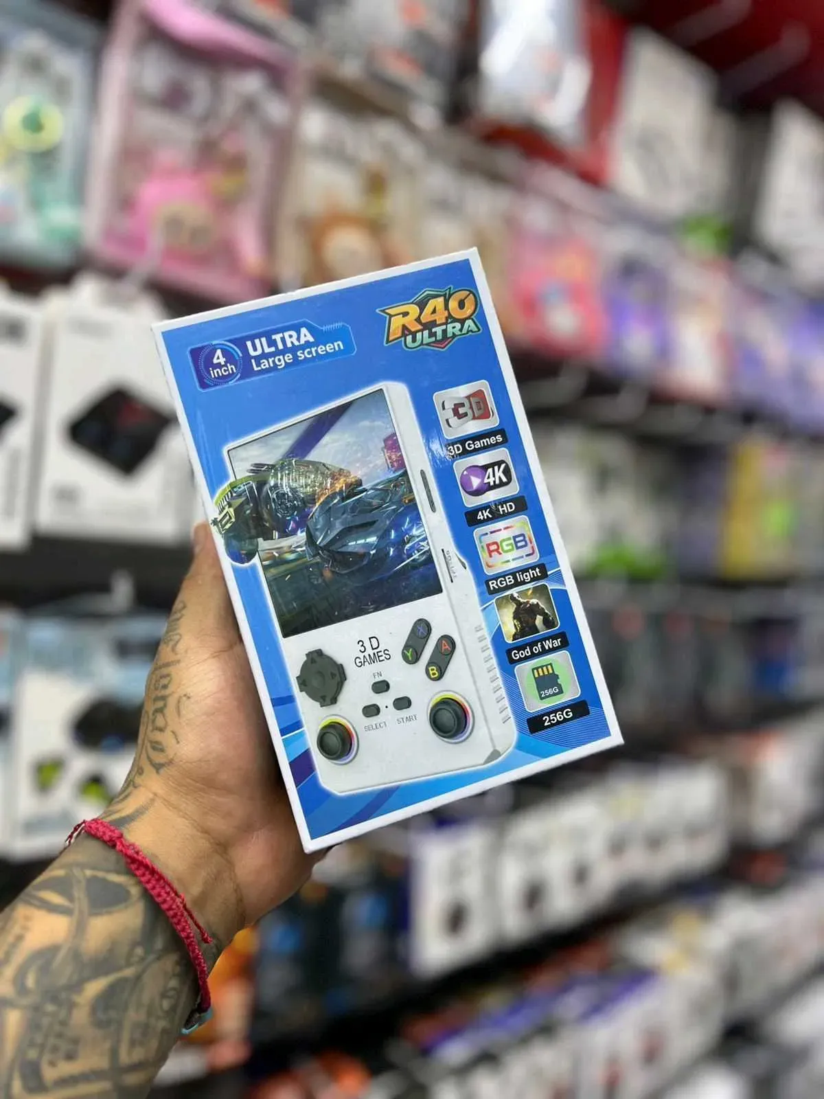 Consola de Videojuegos Portátil R40 Ultra