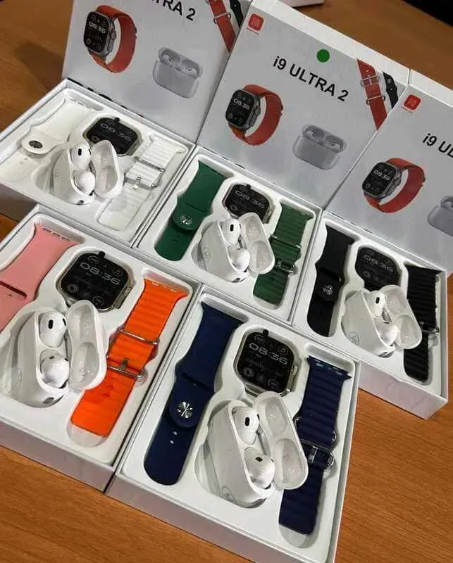 Smartwatch i9 Ultra 2 con Audífonos Combo
