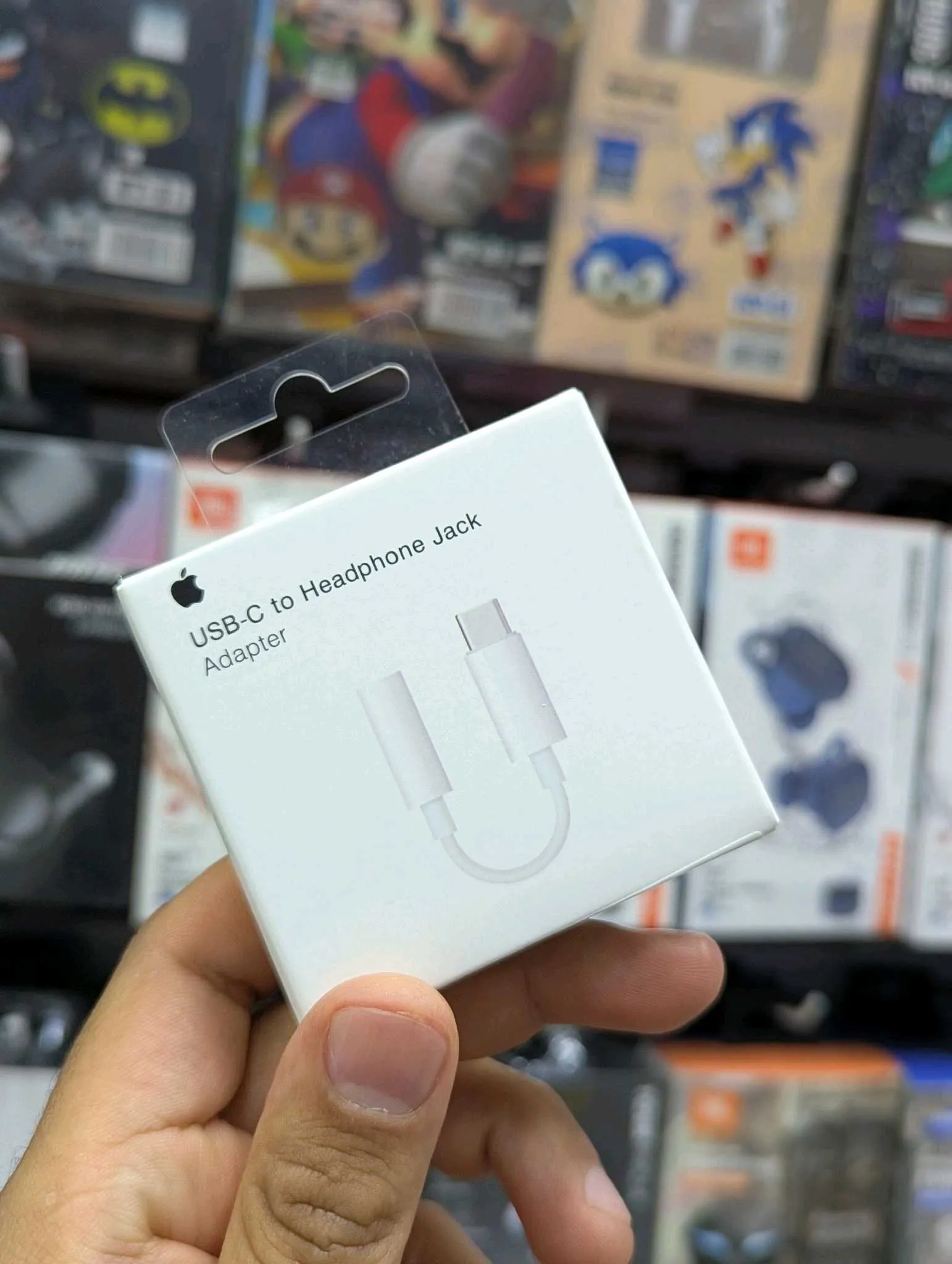 Adaptador USB-C a Audífonos 3.5mm Tipo Apple