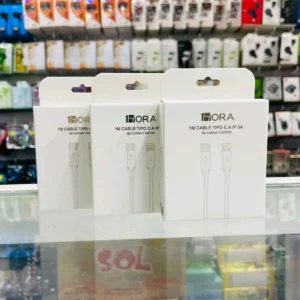 Cable USB Tipo C a Lightning 1Hora