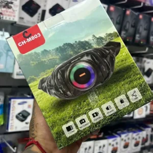 Bocina Bluetooth con Riñonera Camuflaje