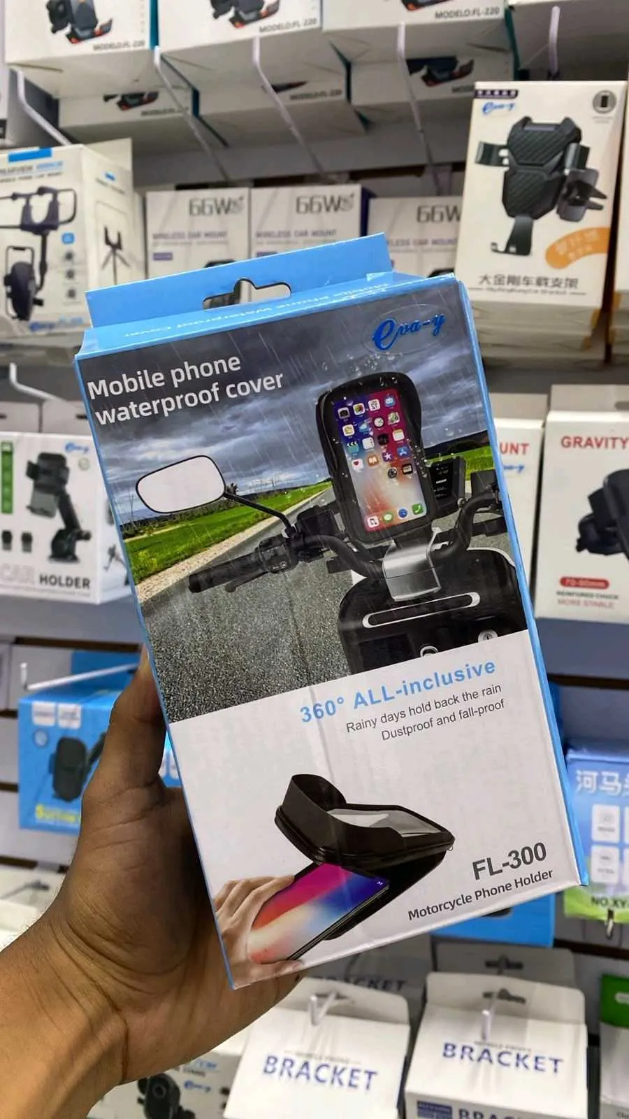 Funda Impermeable para Celular de Motocicleta