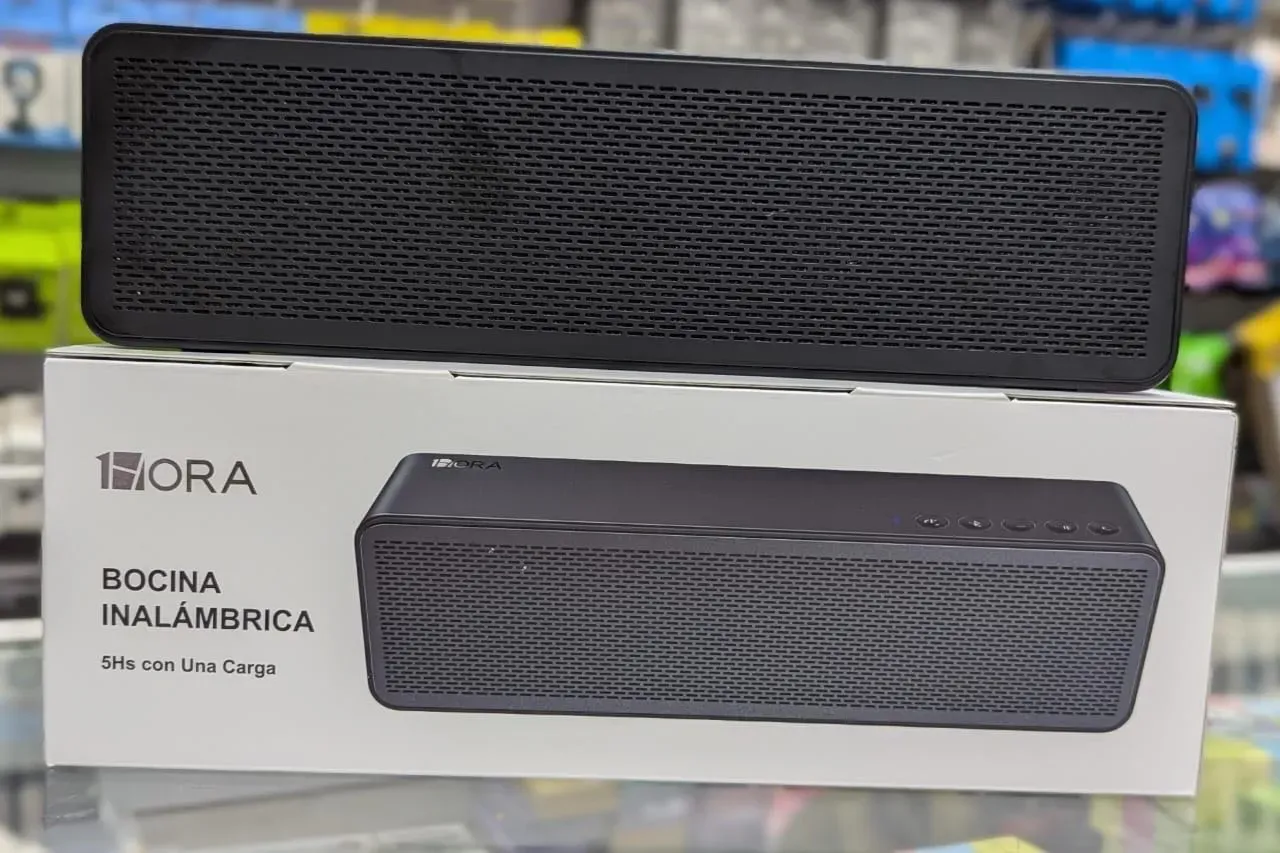 Bocina Bluetooth Inalámbrica 1Hora