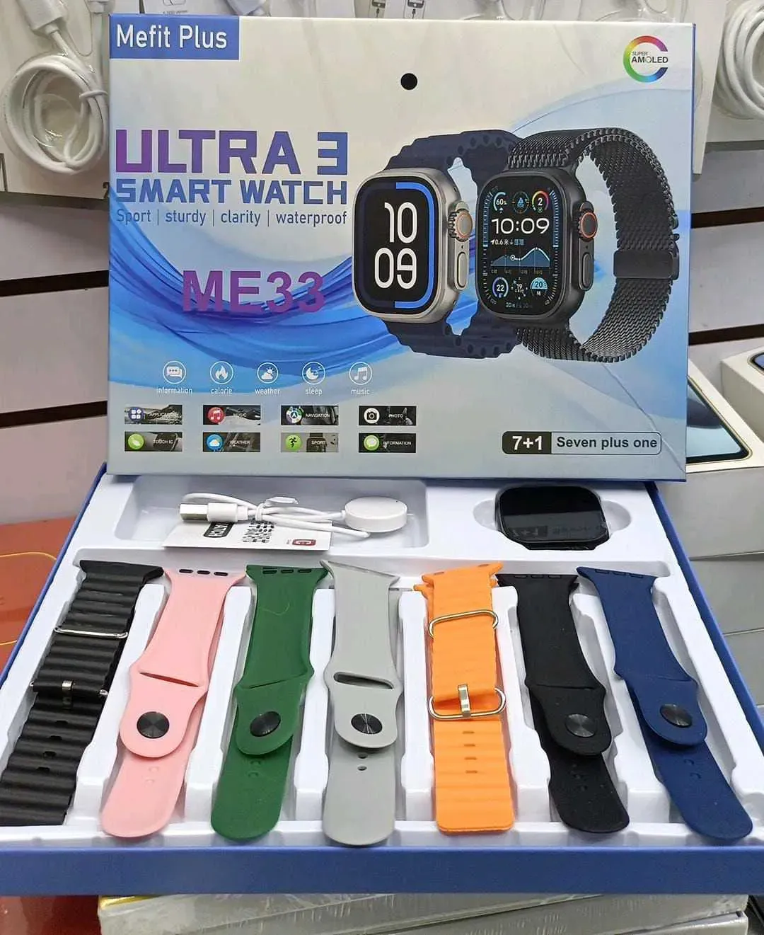 Smartwatch Ultra 3 ME33