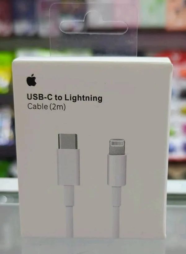 Cable USB-C a Lightning Tipo Apple 2m
