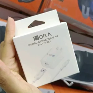Cargador Combo con Cable IP 12W