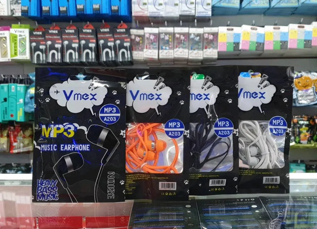 Audífonos Alámbricos Vmex A203
