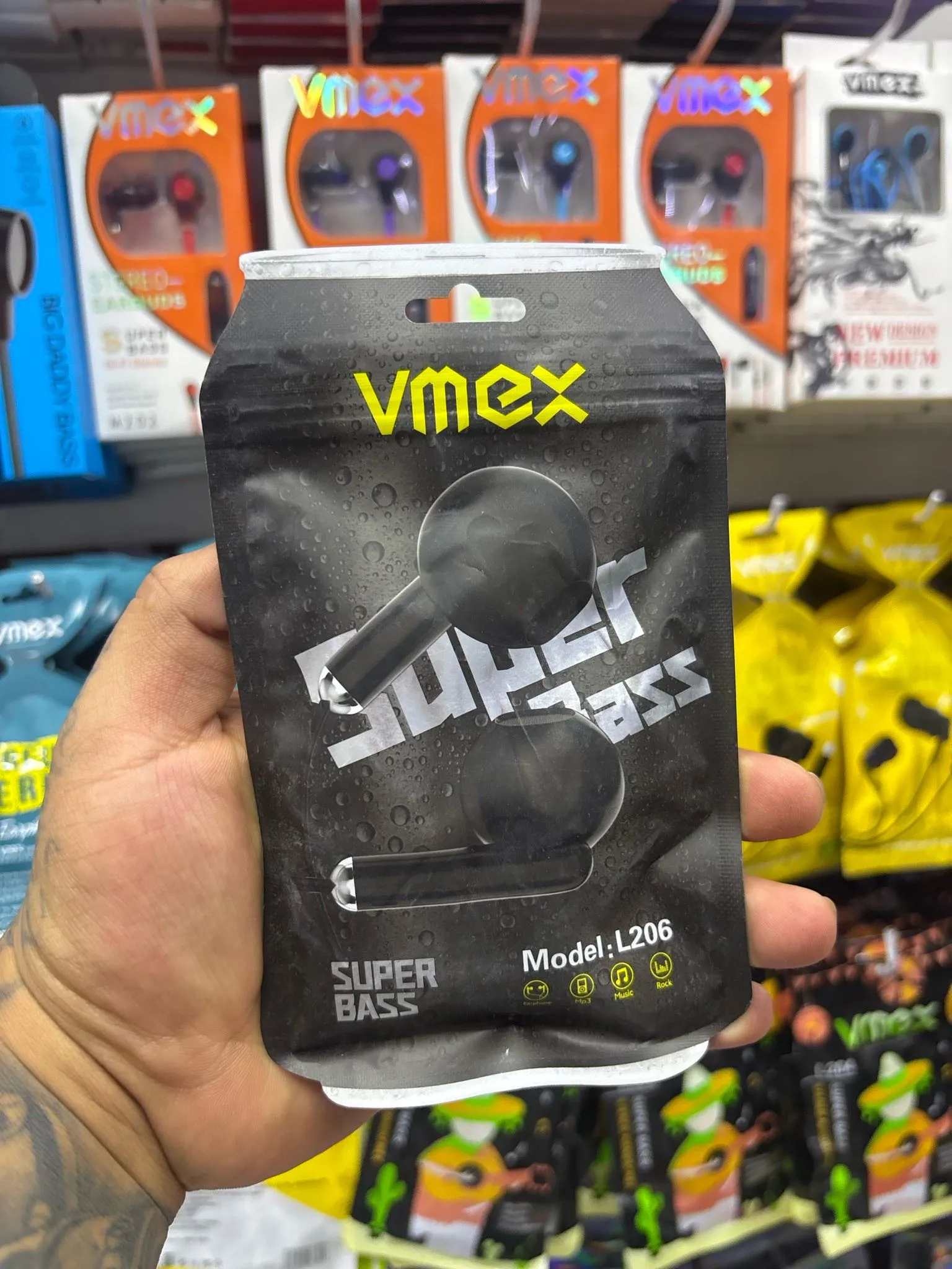 Audífonos VMEX Super Bass L206