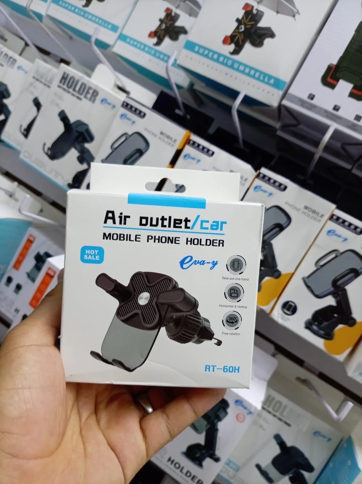 Soporte de Celular para Rejilla de Auto