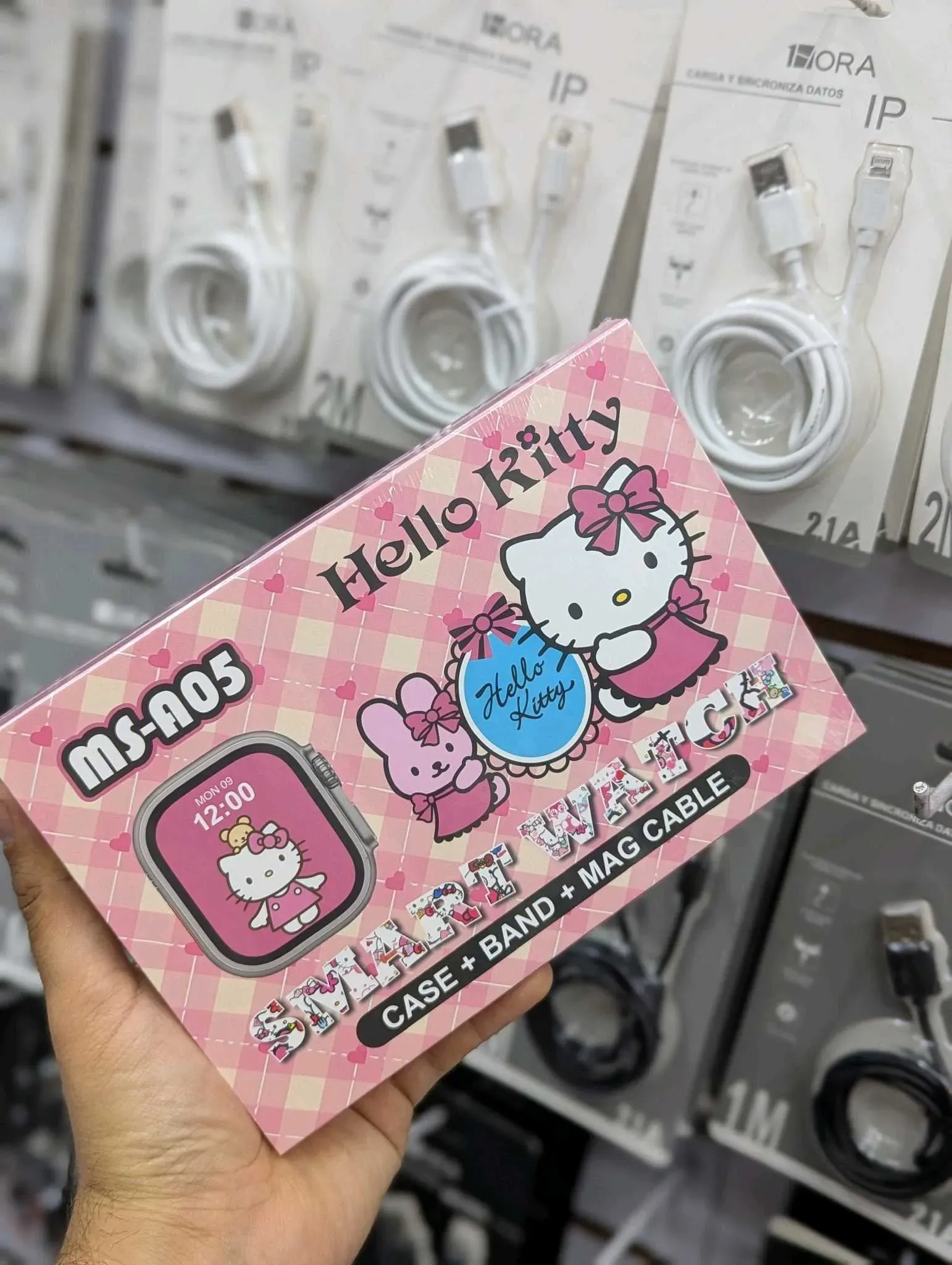 Smartwatch Infantil Tipo Hello Kitty