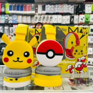 Audífonos Bluetooth Diadema Diseño Pikachu