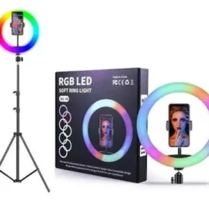 Aro de Luz LED RGB 18" con Tripié