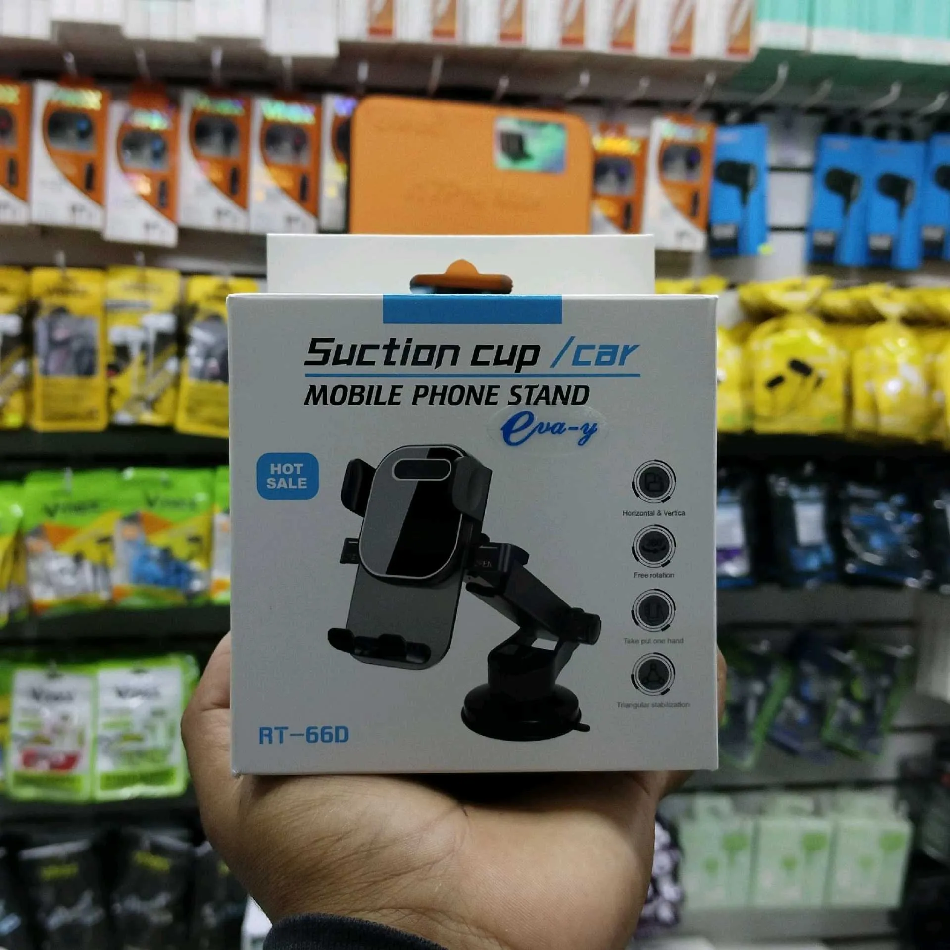 Soporte para Celular con Ventosa RT-66D