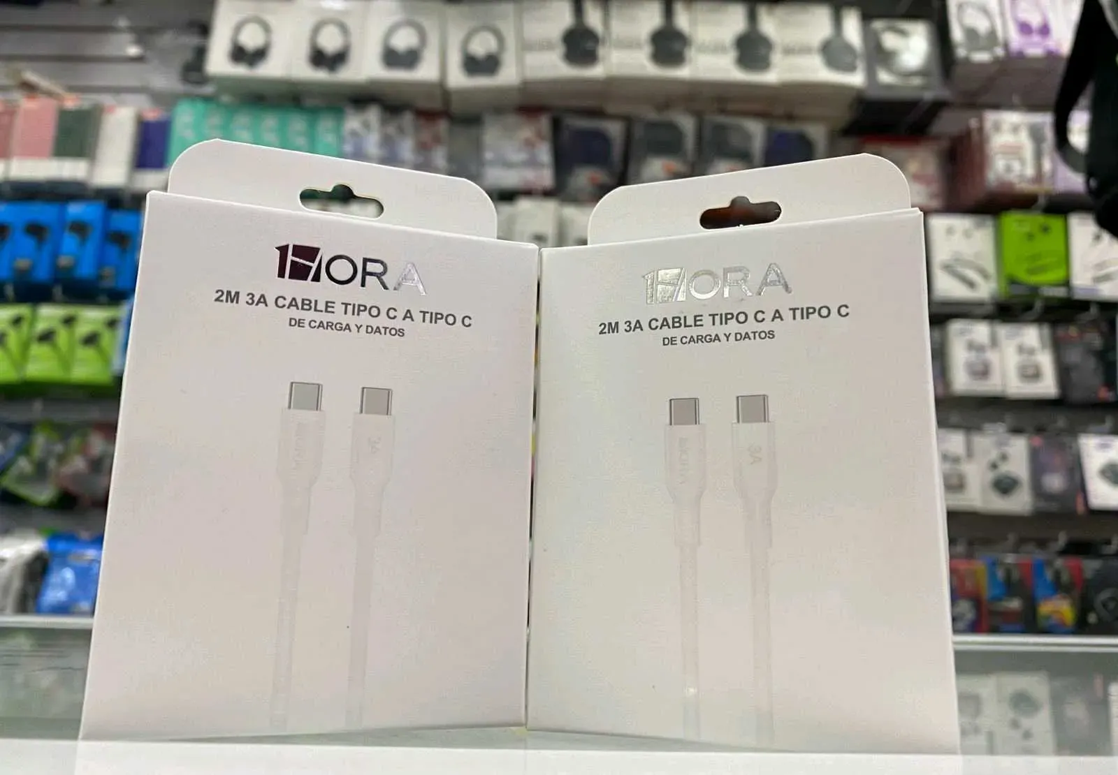 Cable Tipo C a Tipo C 2m Carga Rápida