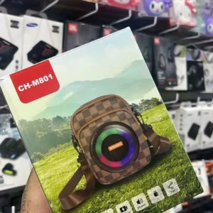 Bocina Bluetooth con Bolsa Cruzada Estampado