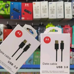 Cable USB Tipo Motorola a Tipo C 1m