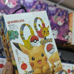 Audífonos Bluetooth Pikachu Pokémon Infantiles