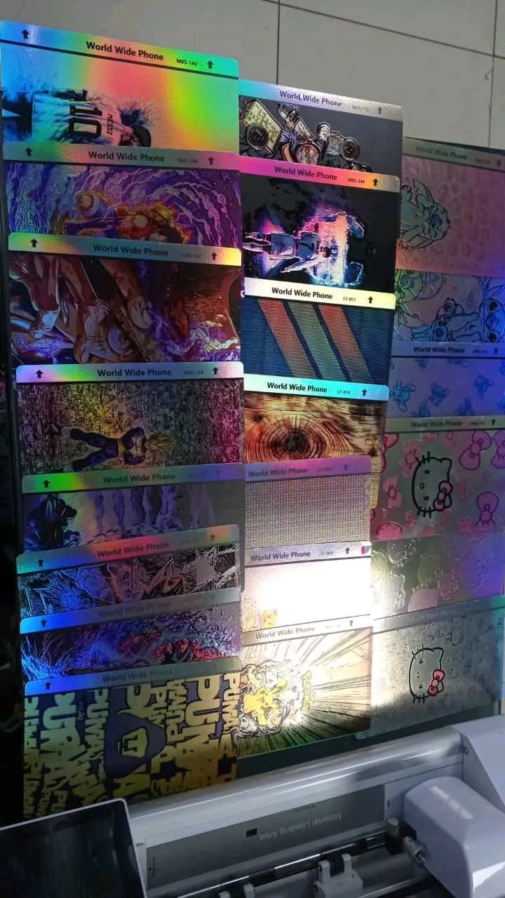 Mica Holográfica para Celular (Paquete 50 Pz)