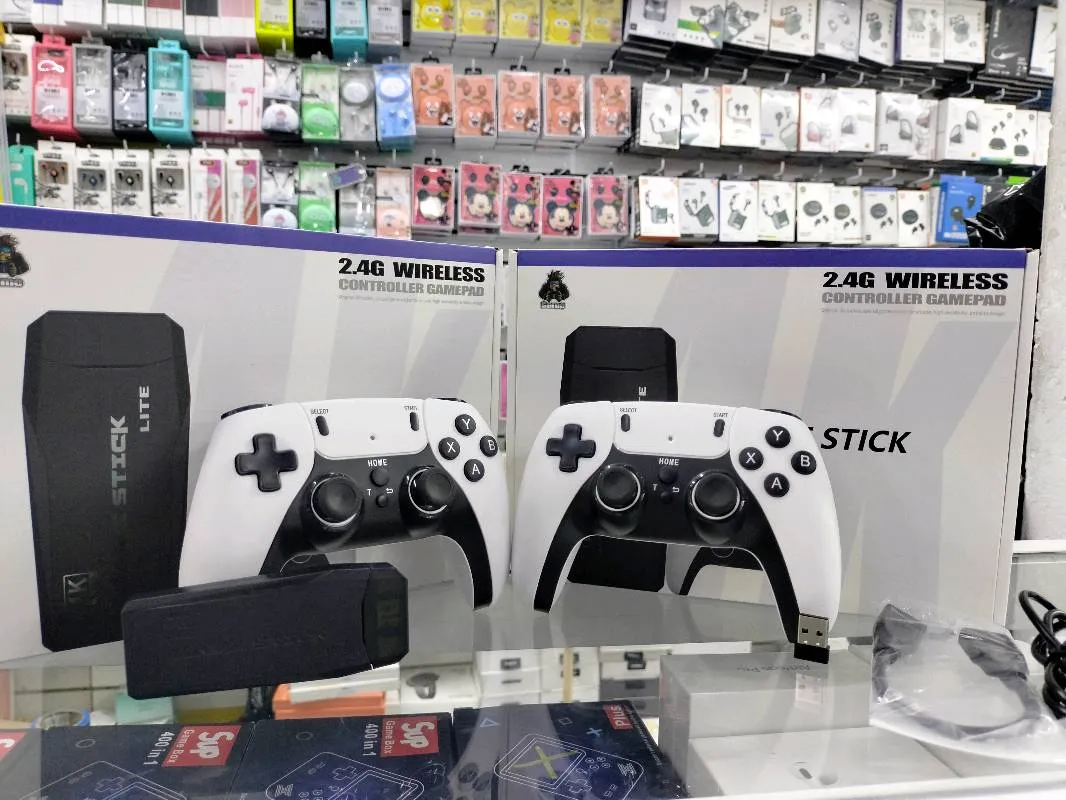 Consola Game Stick con Control Inalámbrico Blanco