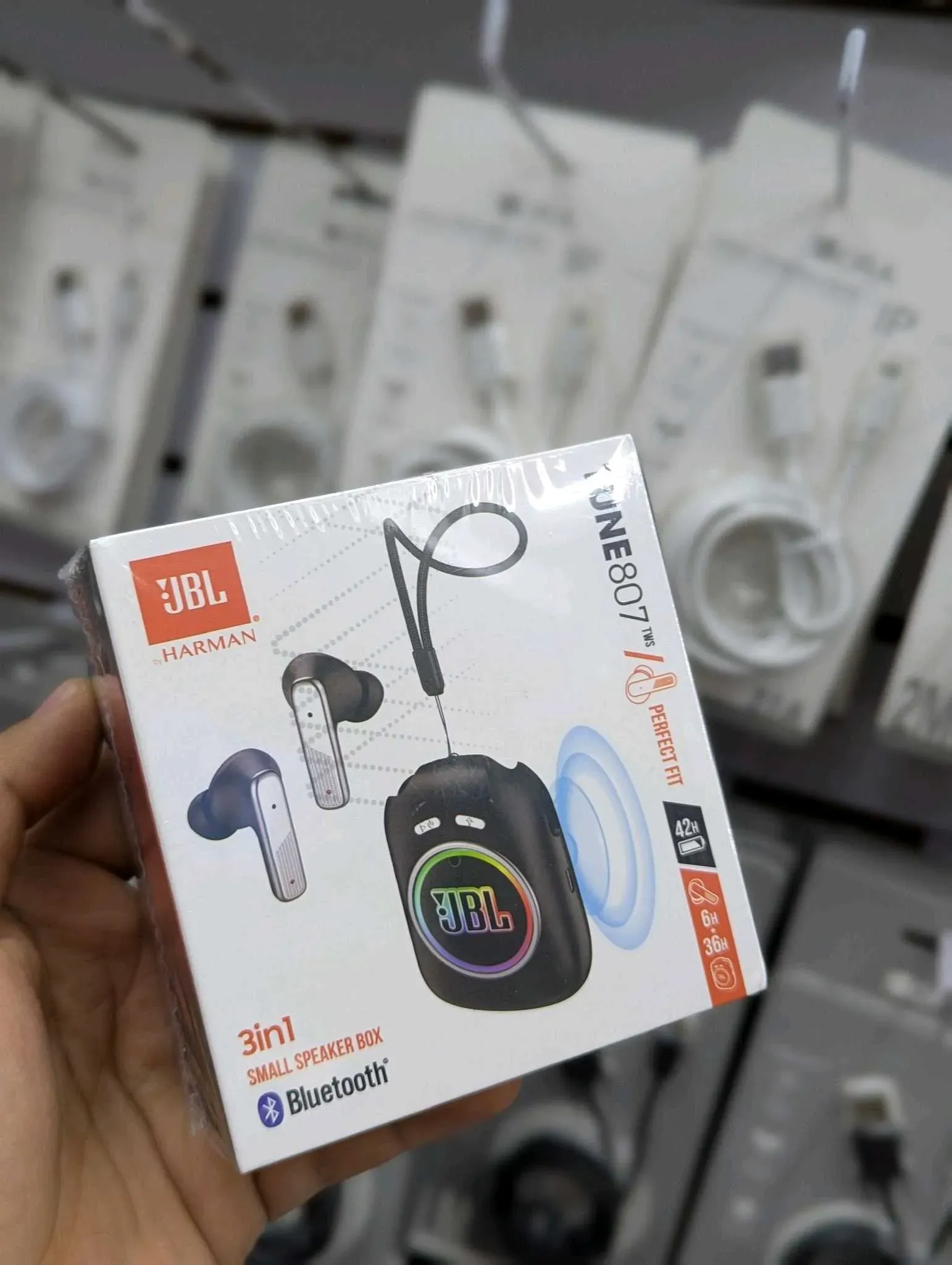 Audífonos Bluetooth Tipo JBL Tune 807 3 en 1