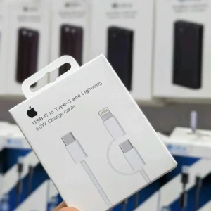 Cable Tipo Apple 3 en 1 60W