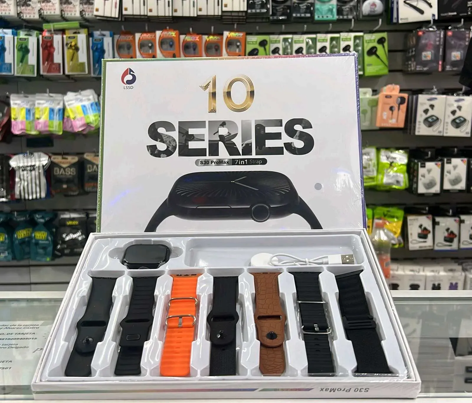 Smartwatch S30 Pro Max 7 en 1