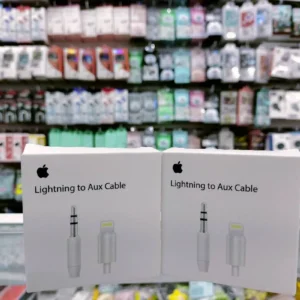 Cable Adaptador Tipo Apple Lightning a Auxiliar 3.5mm