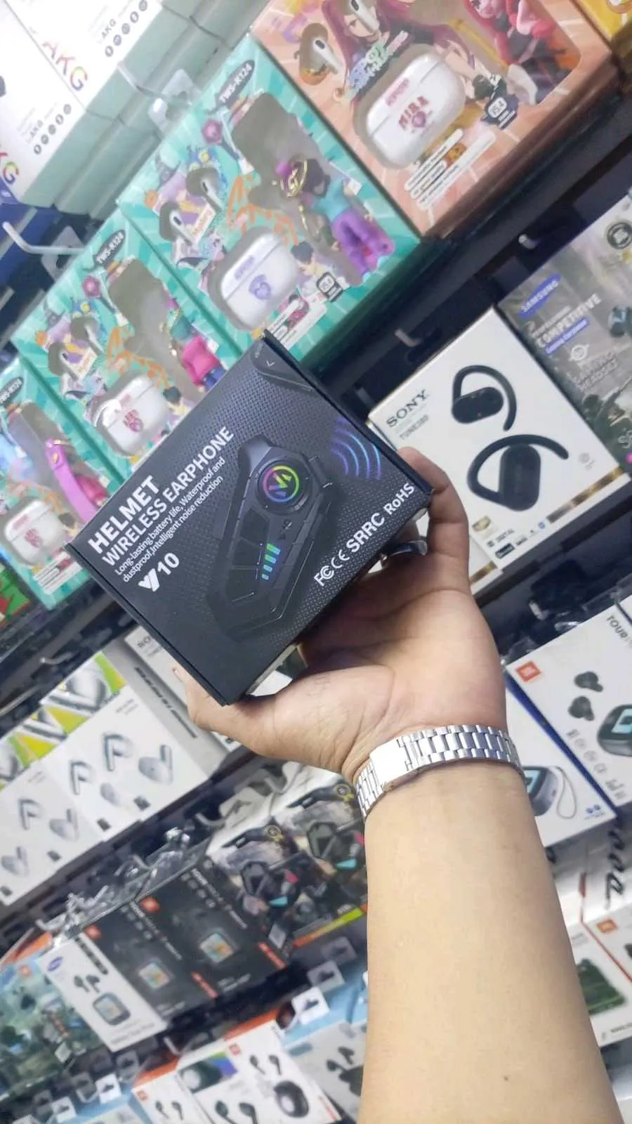 Intercomunicador Bluetooth para Casco V10