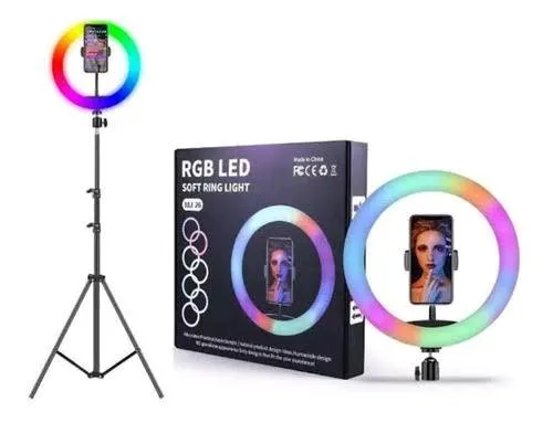 Aro de Luz LED RGB 14" con Tripié