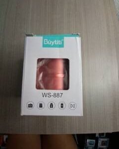 Mini Bocina Bluetooth WS 887 - Rojo